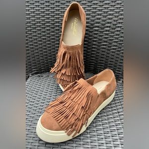 Ariat ladies Sz 8 fringe Shoes